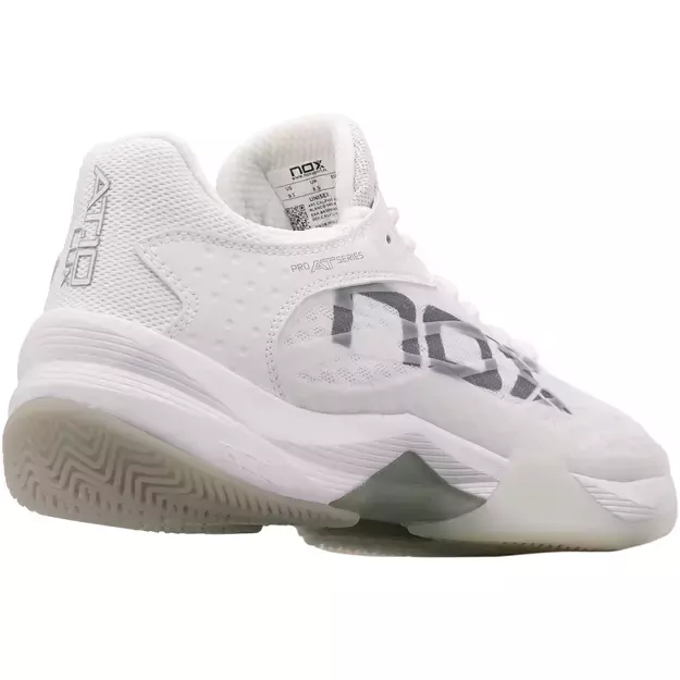 NOX AT10 LUX WHITE/GREY sportbačiai