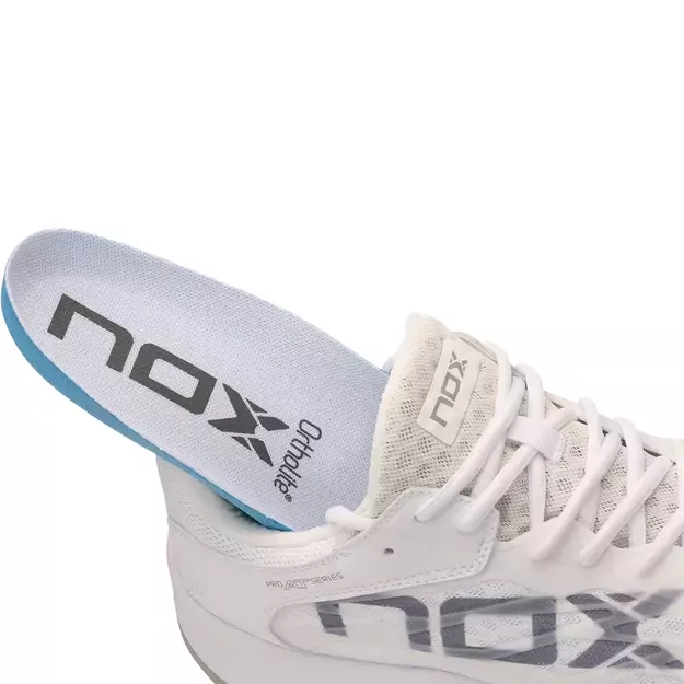 NOX AT10 LUX WHITE/GREY sportbačiai