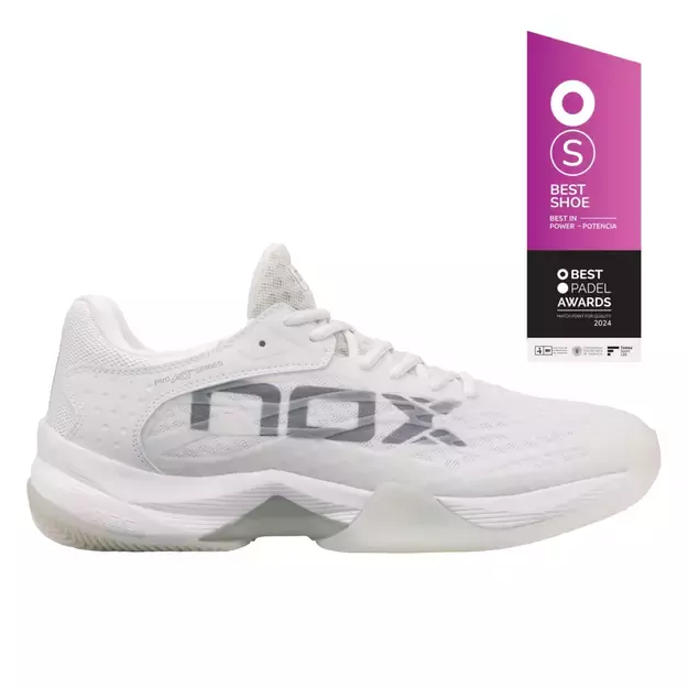 NOX AT10 LUX WHITE/GREY sportbačiai