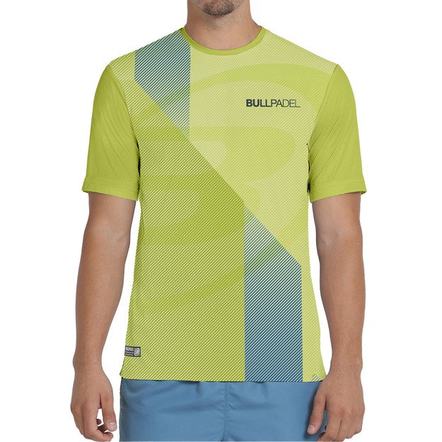 Bullpadel BRUMO lime marškinėliai