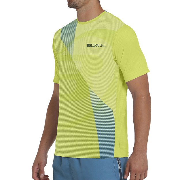 Bullpadel BRUMO lime marškinėliai