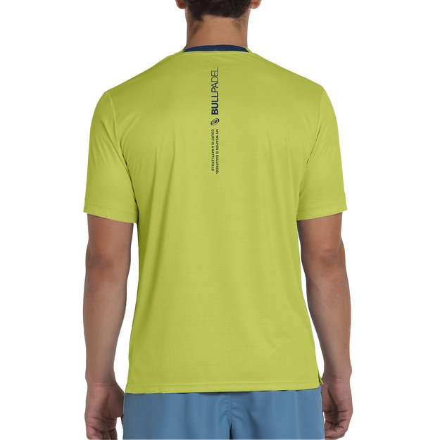 Bullpadel BRUMO lime marškinėliai